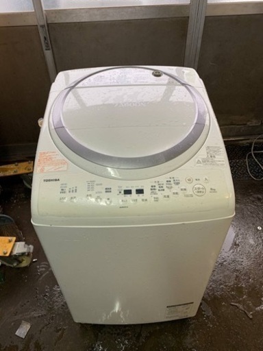 東芝電気洗濯乾燥機AW-8V6