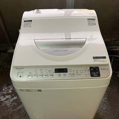 在庫処分！#668 洗濯機　SHARP ES-TX5E-S 2021年製 SHARP 電気洗濯乾燥機ES-TX5E-S (エコリッチストア) 横浜の家電