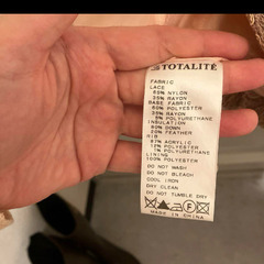 ダウンコート  la TOTALITE ラトータリテ の画像