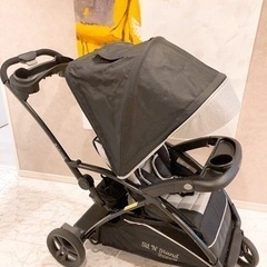 【美品】シット＆スタンド スマートライド 二人乗りベビーカー　ム...