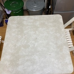 usa vintage "samsonite 折り畳みカードゲームテーブルの画像