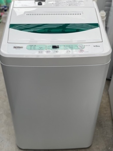 送料・設置込み　洗濯機　4.5kg ヤマダ　2019年