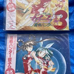 ☆LD/魔物ハンター妖子2/3 2枚セット◆たとえ、この身が朽ちるとも貫き通すは愛のため！いざ受けよ！誠の光の画像