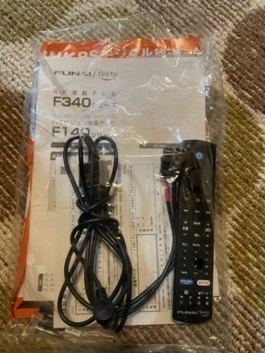 値下げ⭐︎FireTV搭載 4Kチューナー内蔵スマートテレビ 43型 FL-43UF340  2022年製