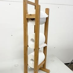IKEA イケア トイレットペーパーホルダー 竹の画像