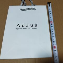 10枚セット 新品未使用品　MILBON ミルボン Aujua オージュアのショップ袋 紙袋　小の画像