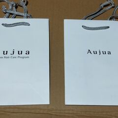 10枚セット 新品未使用品　MILBON ミルボン Aujua オージュアのショップ袋 紙袋　小の画像