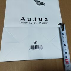 10枚セット 新品未使用品　MILBON ミルボン Aujua オージュアのショップ袋 紙袋　小の画像