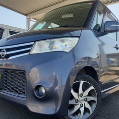 走行9万キロ☆月々9千円〜分割払い可❗️ 車検1.5年付き！長め【名義変更代込み】大人気☆日産 ルークスハイウェイスター☆HDDナビ付き☆走行中DVD見れます☆ETC付き☆電動スライドドア☆ドラレコ付き☆スマートキー☆フルオートエアコン☆純正アルミ！そのまま乗って帰れます❗️の画像