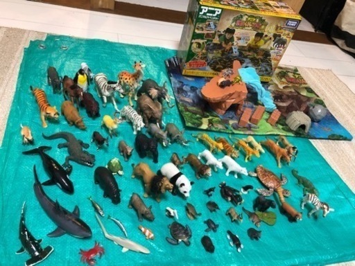 アニア動物他　動物フィギュア大量