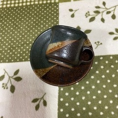 焼き物コーヒーカップの画像