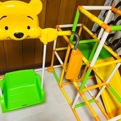 プーさん すべり台 ジャングルジム 遊具