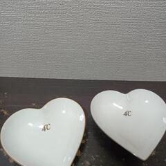 4℃　ペアハートプレートの画像