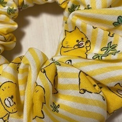 のらねこぐんだん　手作りシュシュの画像