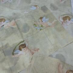 ラファエロ　天使の布団カバー　シングル美品　まくらカバー2枚セットで
