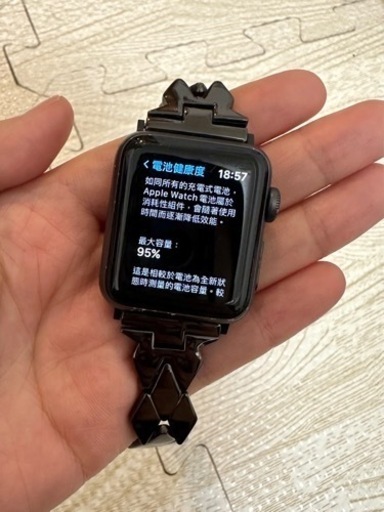 Apple Watch series3 38mm 濃い灰色