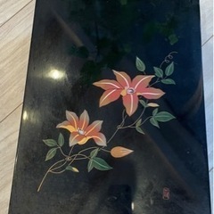 黒塗り文箱