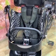 ①7075子供乗せ電動アシスト自転車3人乗りPanasonic20インチ良好バッテリーの画像