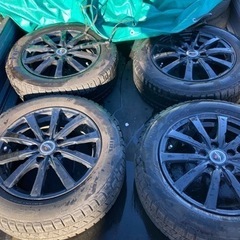 2019年製 205-60-R16 ミシュランスタッドレスとアル...