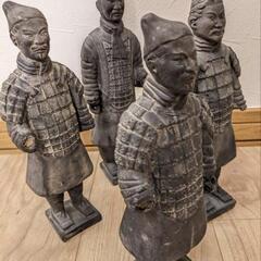 兵馬俑　レプリカ　置物　コレクションの画像