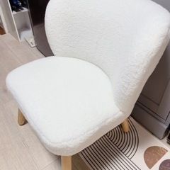 新品同様　ビーカンパニー　ボア ラウンジチェア　家具 ソファ オットマンの画像