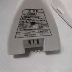 【配送出来ます】ニトリ コードレススチームアイロン TK-732RCS（近くなら配送も可能です。宅配もお問合せ下さい）の画像