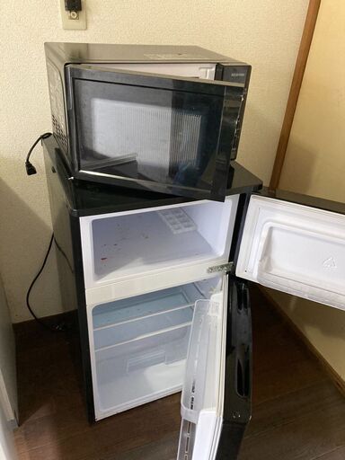 IHコンロ、冷蔵庫、電子レンジ、洗濯機