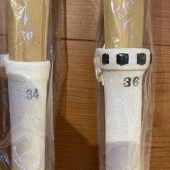 剣道 新品未使用 竹刀セット 2本、他の画像