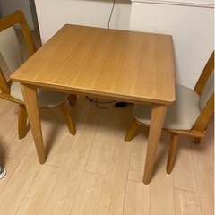 決まりました！2人がけ　家具 ダイニングセット