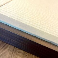 最終価格【美品】畳　和紙　ローベッド　小上がり　セミダブルの画像