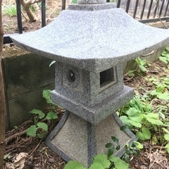 引き取り限定◇石材◇灯篭◇灯籠◇灯り火◇火袋※