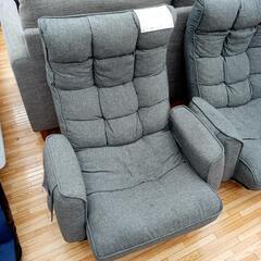 ★ジモティ割あり★ 回転座椅子　グレー　クリーニング済　YJ2091