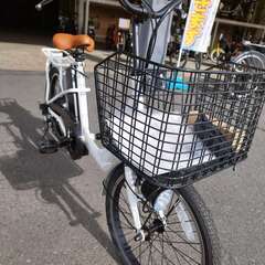 激安！電動自転車アウトレット２０インチ　ホワイト②　￥49800　大阪府高槻市の画像