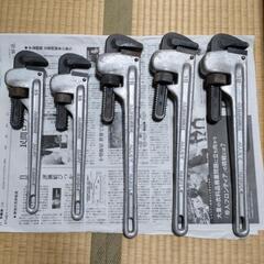 パイプレンチ(アルミ) MCC 450✕3 ・350✕2
