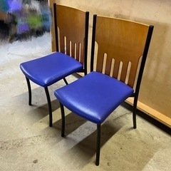 中古品 椅子 チェア oliver 2脚 1個550円 の画像