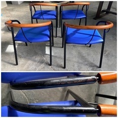 中古品 家具 椅子 チェア 4脚 1脚550円   アイアンウッドチェアの画像
