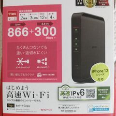 【高速】楽天ひかりIPv６対応！　バッファロー WiFi 無線L...