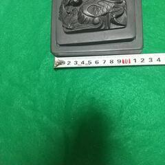 中国の天然石羅紋硯  迫力ある龍の彫刻 未使用品の画像
