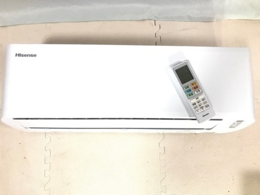 美品❗️ハイセンス/エアコン　冷房 暖房 2.8kw 10畳用 HC-S28DE9 ホワイト 2021年製