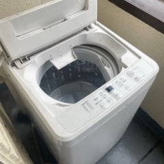 無印　洗濯機の画像