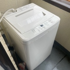 無印　洗濯機