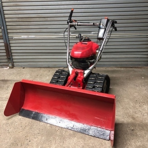 ［ゆec］北海道旭川市発 直接取引限定 和同 ワドー スノーブレード除雪機 MB-265 エンジン一発始動 ブレード特注 除雪幅1000mm