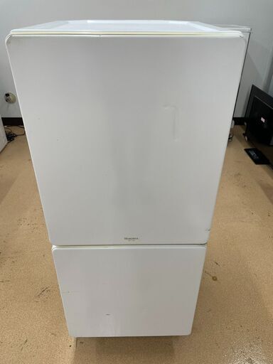 ⑥冷凍冷蔵庫/冷蔵庫/110リットル/110L/2ドア冷蔵庫/1人暮らし/新生活/単身用/MORITA/MR-F110MB/中古品/2011年製