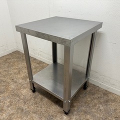業務用　ステンレス　作業台　厨房　店舗　飲食店　W450ｘD450xH650ｍｍの画像