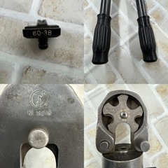 I401 🌈 カクタス 手動油圧式圧着工具 S-150 ⭐ 動作確認済 ⭐ 簡易クリーニング済の画像