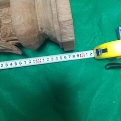 木彫古い手彫りの菩薩立像  約５０年位前に製作の画像