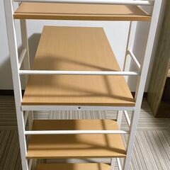 NITORI システムデスク ザッキー110 パソコンデスクの画像