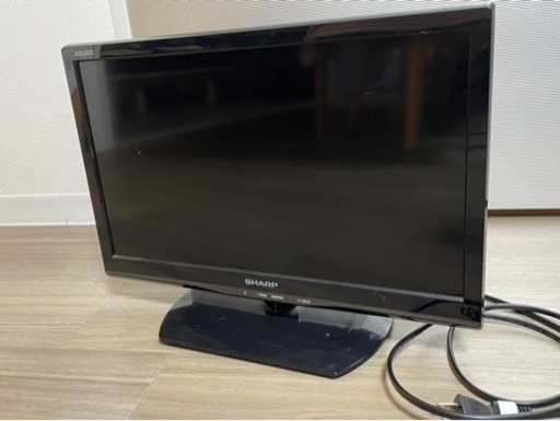 【値下げ！】SHARP製　19型液晶テレビ