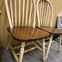 決まりました　アンティーク調チェア２脚の画像