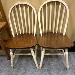 決まりました　アンティーク調チェア２脚